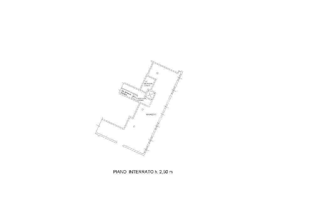 Capannone in Via F.Lli Calvi, Villa D'Alme', {3} - Planimetria 1