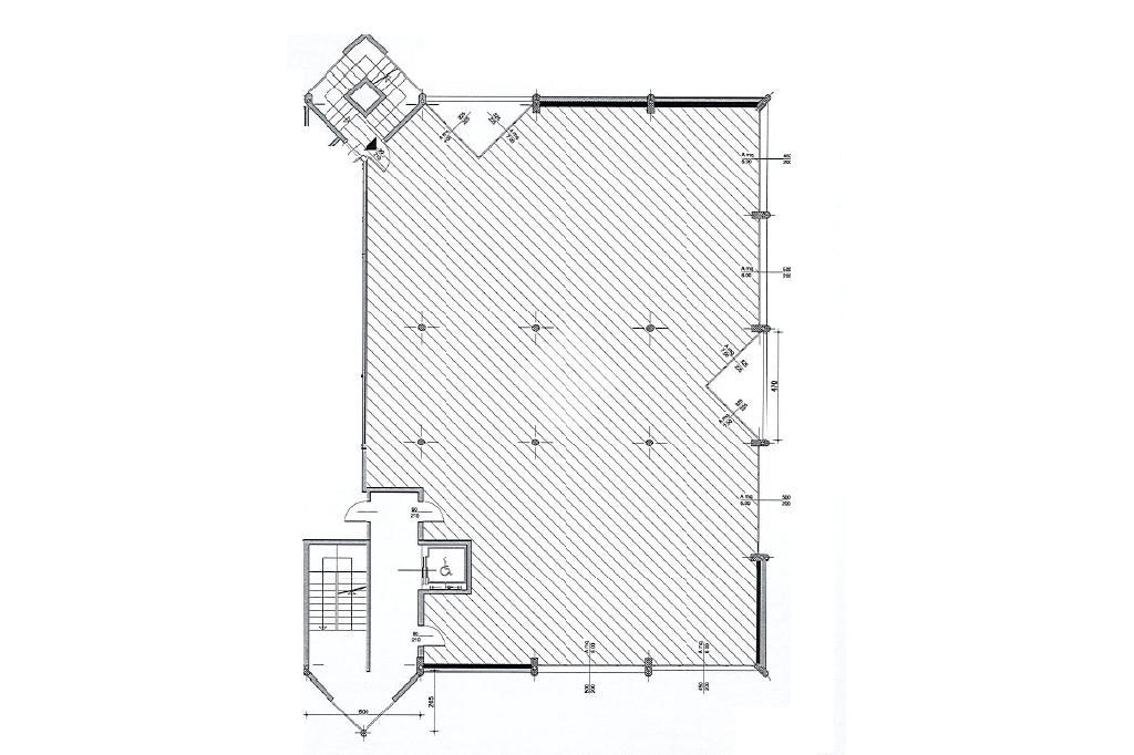Ufficio in Via G. Falcone 1, Almenno San Bartolomeo, {3} - Planimetria 1