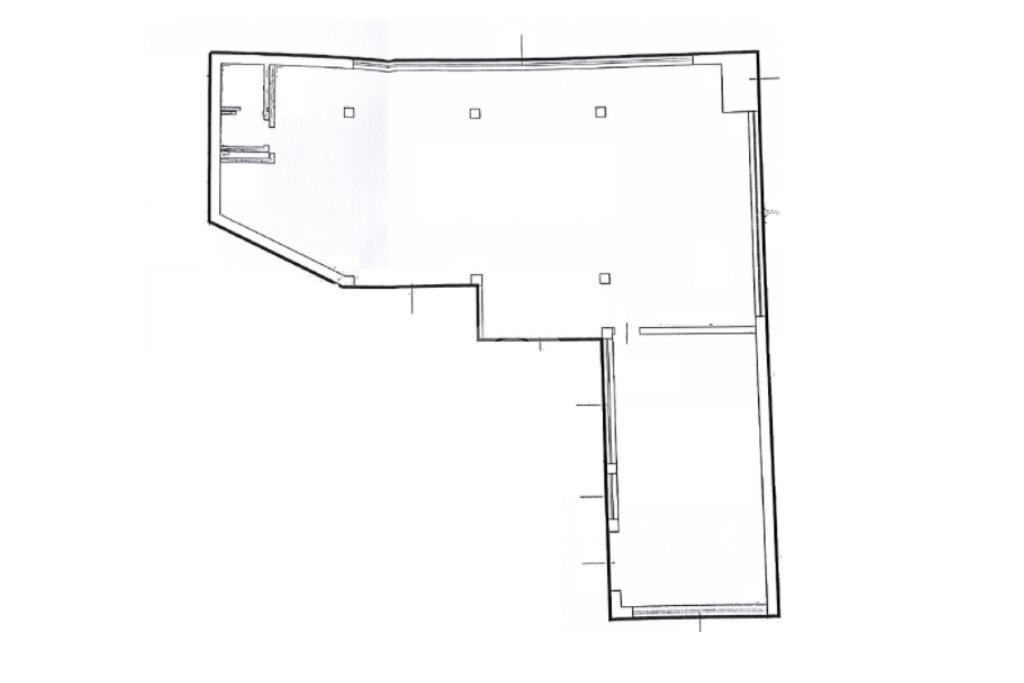 Negozio in Via Roma, Val Brembilla, {3} - Planimetria 1