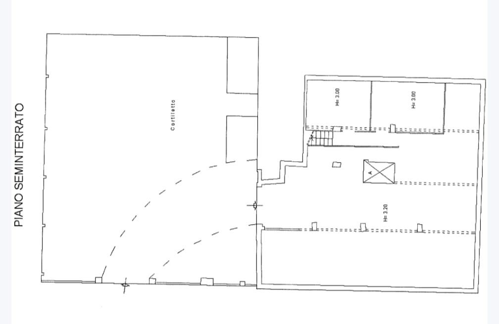 Magazzino in Via Lunga, Firenze, {3} - Planimetria 1