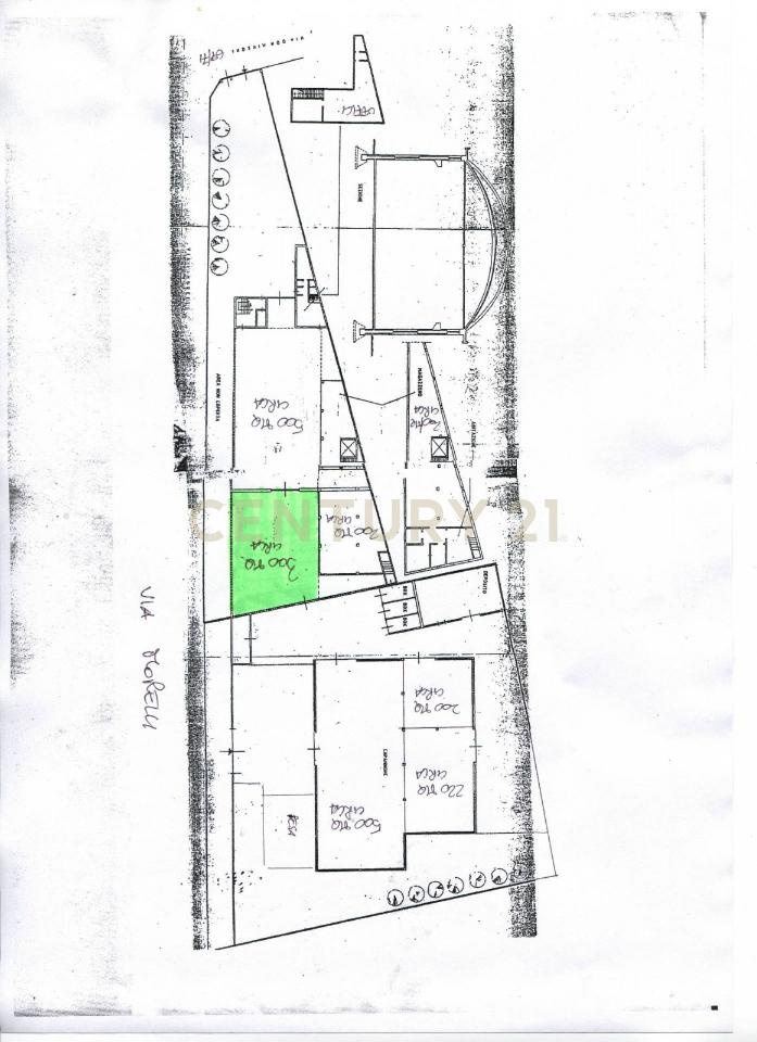 Capannone in Via Don Minzoni 69/71, Olgiate Olona, {3} - Planimetria 1
