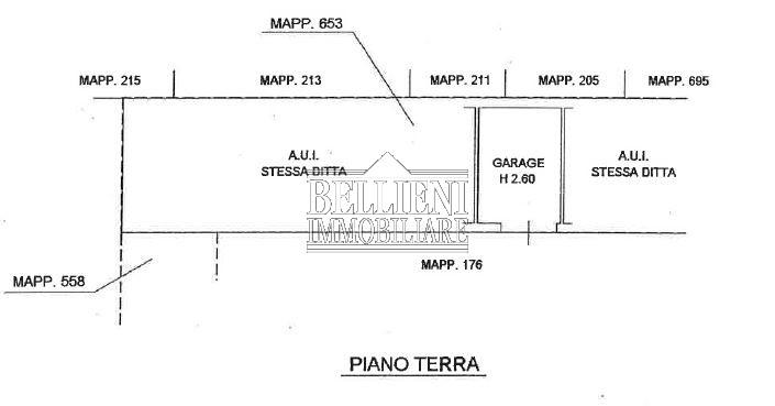 Garage in {3}, Contrà San Rocco - Planimetria 1